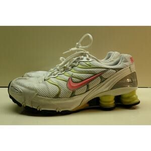Women's Shox 8.5 Pink and Yellow! Nike Shox Turbo+ VI 6 SZ 8.5 2008
